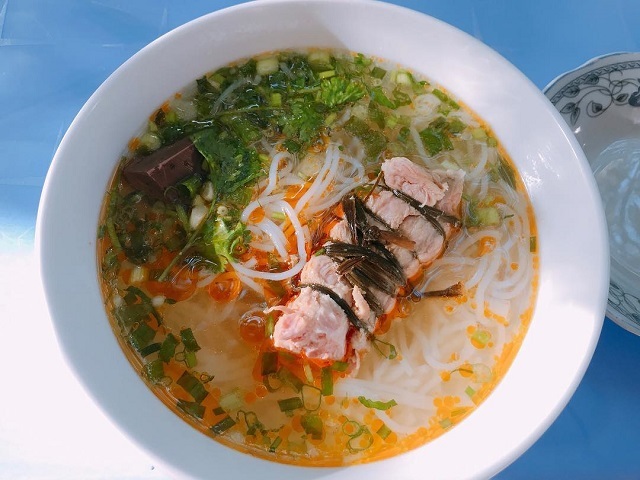 ẩm thực Quy Nhơn - Bún cột